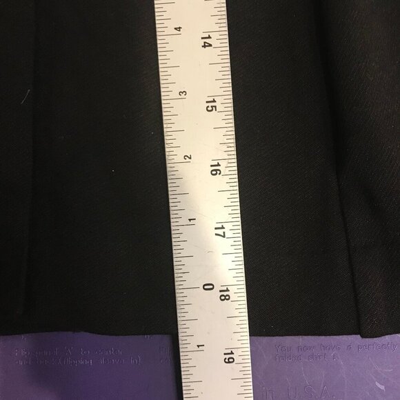 CABi WOMENS BLACK PONTE UTILITY SKIRT SIZE 2 - Picture 7 of 7